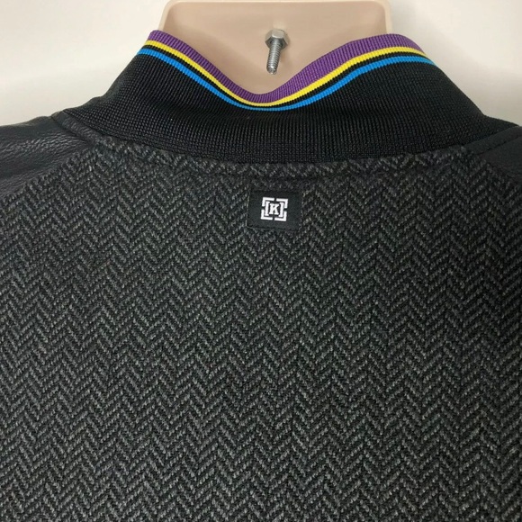 Kr3w MULTI COLOR Varsity Leather Jacket - Picture 7 of 13